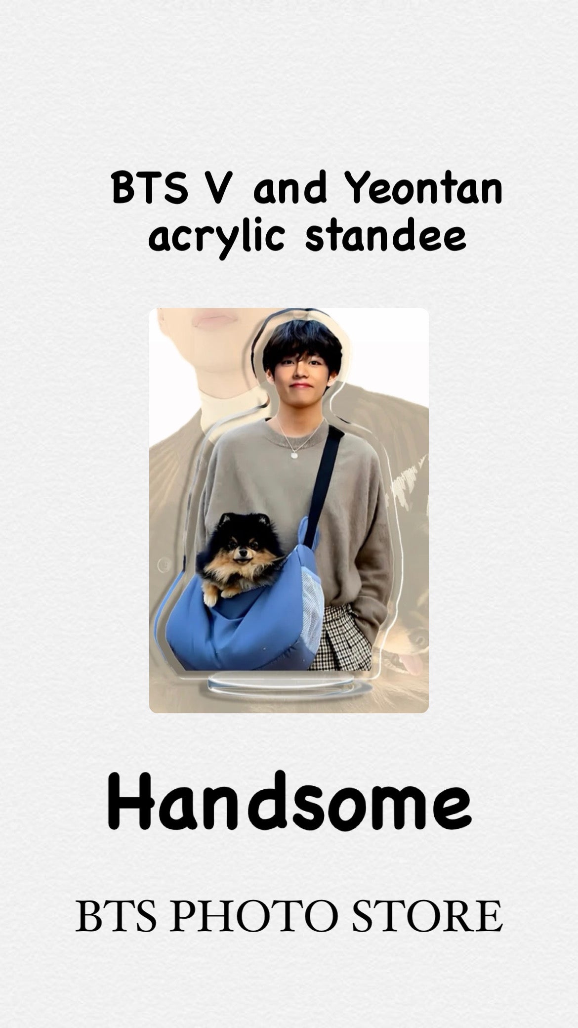 V and Yeontan Pic Acrylic Standde