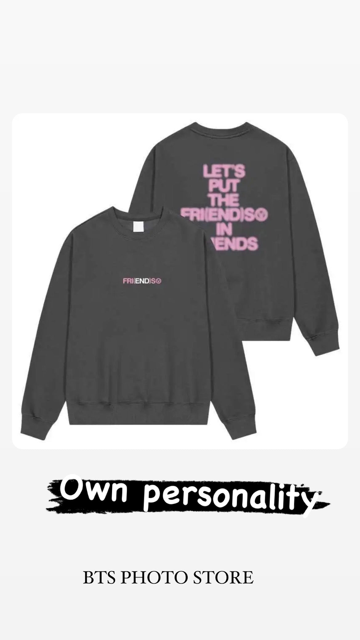 BTS V Friends Hoodie High-quality, Cheap Price at BTS PHOTO