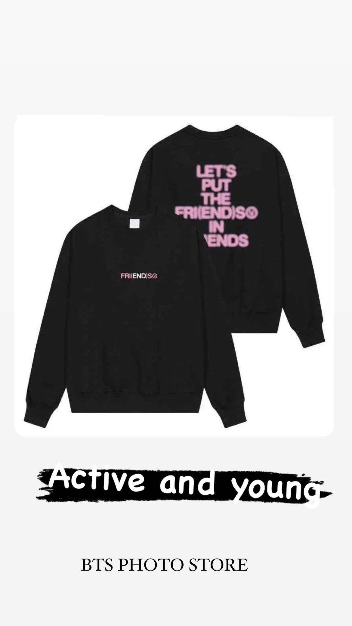 BTS V Friends Hoodie High-quality, Cheap Price at BTS PHOTO