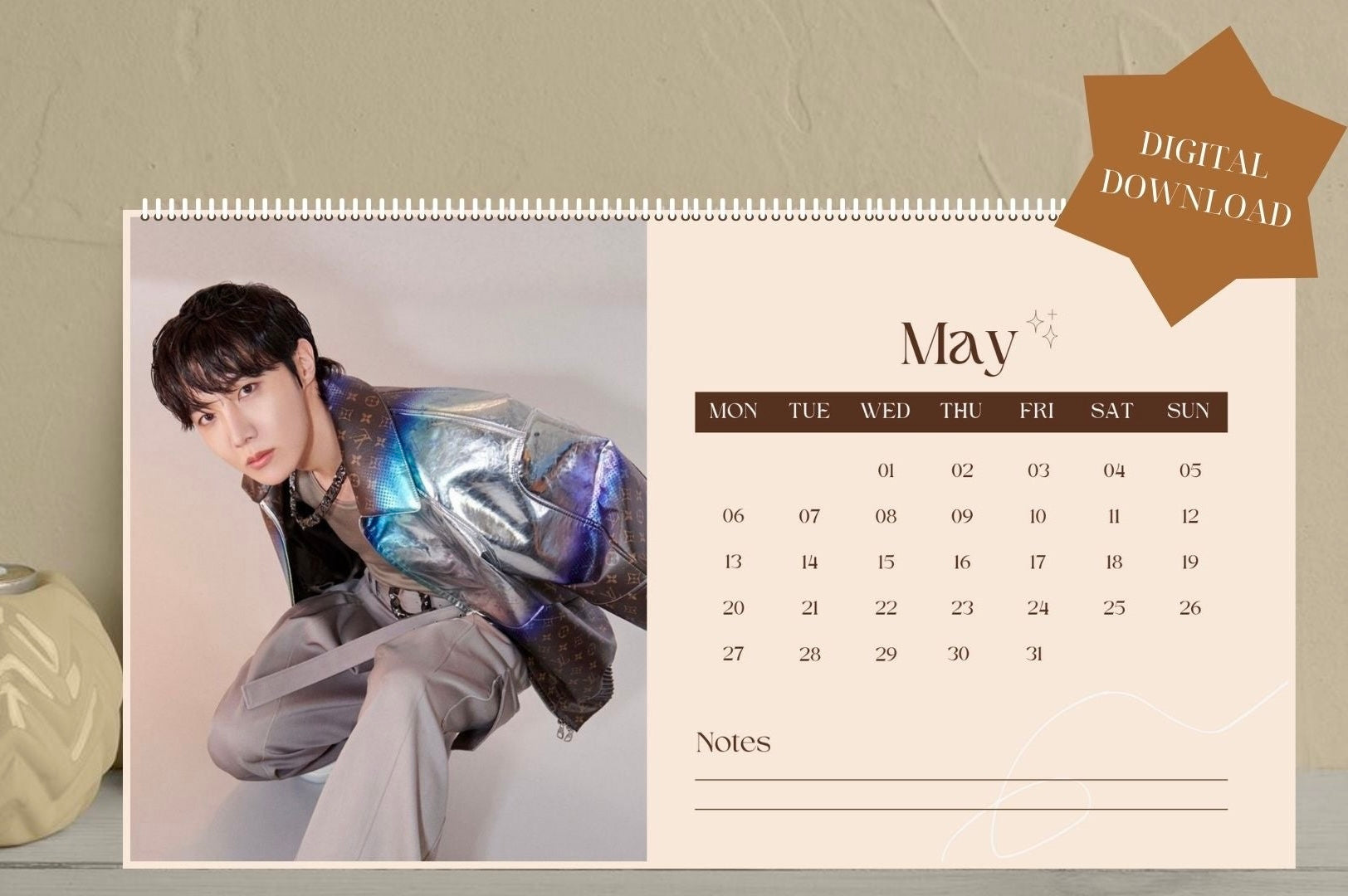 BTS 2024 Hope Calendar 