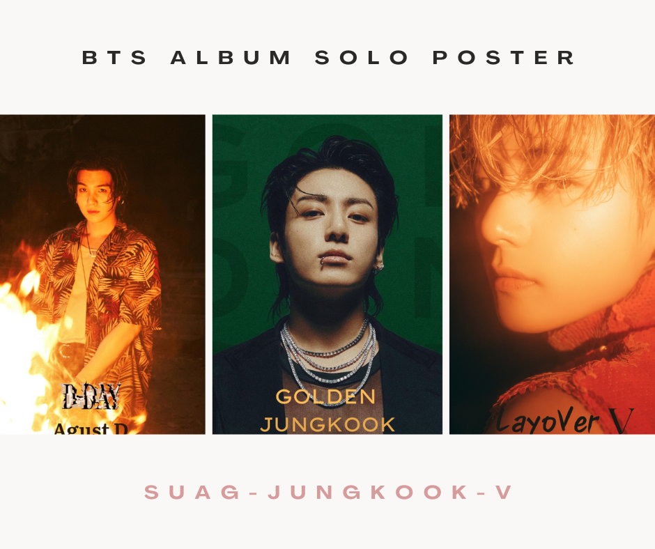 BTS Solo Photo Album 2023 Poster - Limited Edition Collection