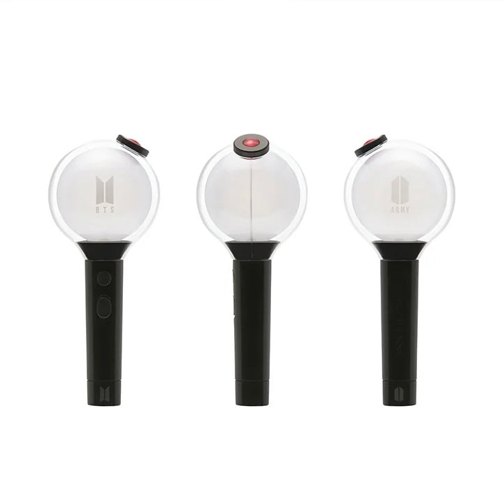 Close-up of the BTS Army Bomb Ver.4 Special - Lightstick Edition SE, focusing on the detailed design and high-quality finish.