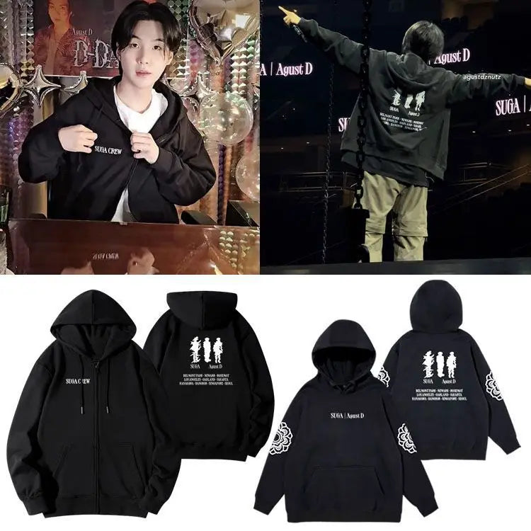 Agust D Hoodie - Suga Tour 'D-DAY' Outfit