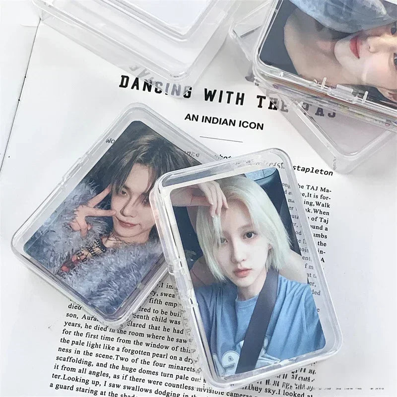 Photo Card Storage Box Waterproof Photo Holder