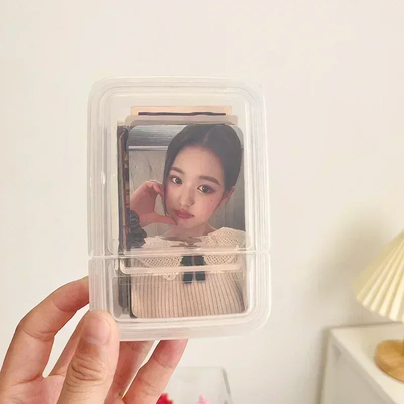 Photo Card Storage Box Waterproof Photo Holder