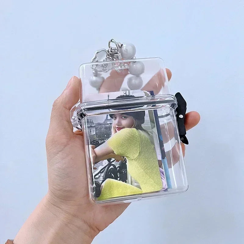 Photo Card Storage Box Waterproof Photo Holder