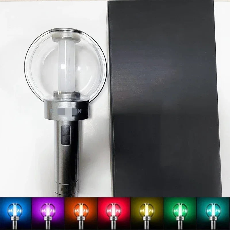 ENHYPEN Official Lightstick - ENGENE Lightstick in its original packaging, displaying the box with product information.