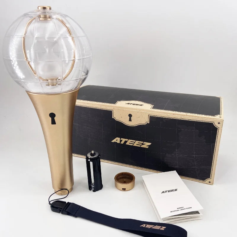 ATEEZ Lightstick - LIGHTINY in its original packaging, displaying the box with product information and ATEEZ logo.