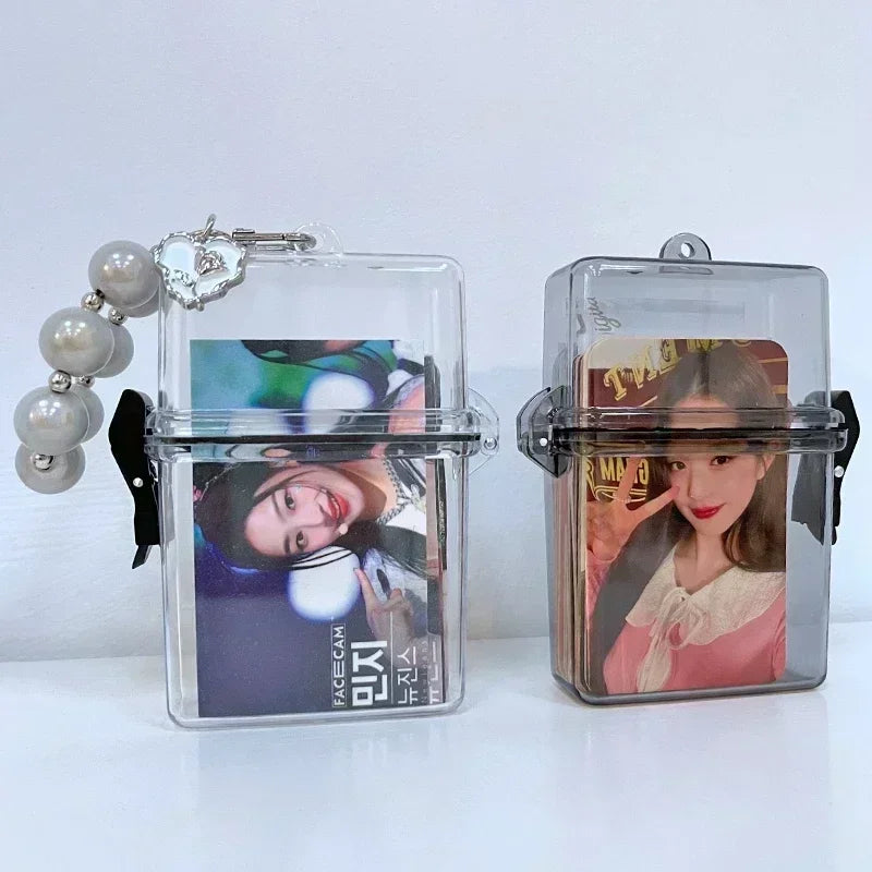 Photo Card Storage Box Waterproof Photo Holder